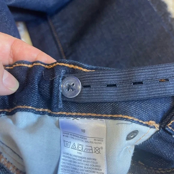 Old Navy girl's skinny Jean , with adjustable elastic at the waist - Picture 5 of 6